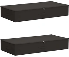 Saugojimo dėžė 2 pcs Antracito 100 x 50 x 18 cm