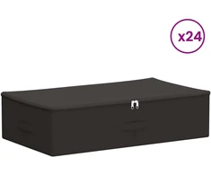 Saugojimo dėžė 24 pcs Antracito 70 x 40 x 18 cm