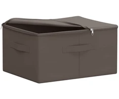 Saugojimo dėžė 24 vnt. Neaustinis audinys 50 x 30 x 25 cm Pilka