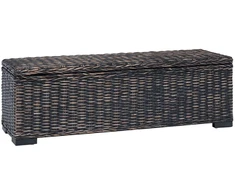 Saugojimo dėžė Juoda 110 x 35 x 45 cm