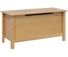 Saugojimo dėžė su saugykla HILL Medus ruda 90 x 40 x 45 cm