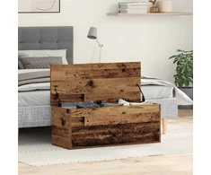 Saugojimo dėžė Senovinis medis 90 x 35 x 35 cm Apdirbta mediena