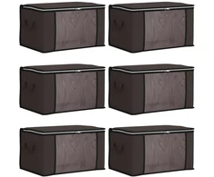 Saugojimo dėžė su skaidriu šoniniu langu 6 pcs Antracito
