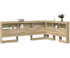 Saugojimo galvos atlošas Sonoma ąžuolas 120 cm Apdirbta mediena