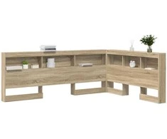 Saugojimo galvos atlošas Sonoma ąžuolas 140 cm Apdirbta mediena