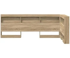 Saugojimo galvos atlošas Sonoma ąžuolas 75 cm Apdirbta mediena