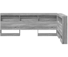 Saugojimo galvos atlošas Pilkas Sonoma 207,5 x 137,5 x 76,5 cm