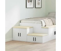 Oppbevaringsskap 2 pcs Balta 127 x 41 x 40 cm Apdirbta mediena