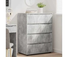 Saugojimo spintos Betono pilka 80 x 48 x 105 cm