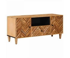 Saugojimo spintos Ruda 105 x 33,5 x 46 cm Kietas mango medis