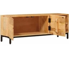 Saugojimo spintos Ruda 110 x 30 x 40 cm Kietas mango medis