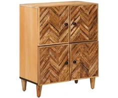 Saugojimo spintos Ruda 60 x 33,5 x 75 cm Kietas mango medis