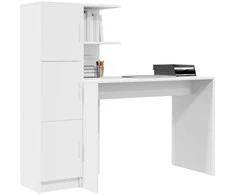 Stalas 2 pcs Balta