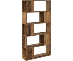 TV staliukas TV spintelių komplektas Ruda 80 x 24 x 156 cm Apdirbta mediena