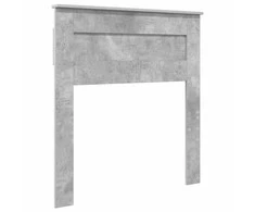 Saugos lova Betono pilka 100 x 200 cm Apdirbta mediena