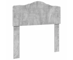 Saugos lova Betono pilka 70 x 190 cm Apdirbta mediena