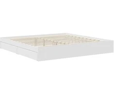 Saugos lova Pilkas Sonoma 75 x 190 cm Apdirbta mediena