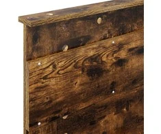 Saugos lova Rūkyta ąžuolas 75 x 190 cm Apdirbta mediena