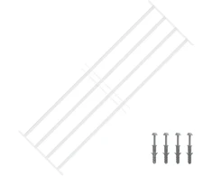 Saugumo grotelės langams su 4 kryžmėmis 93-174 cm