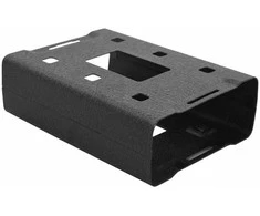 Automobilio Seifas su užraktu Juoda 22 x 16 x 7 cm Plienas
