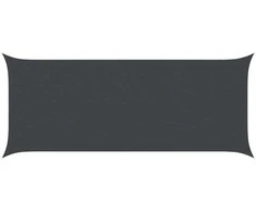 Saulės burė Juoda 6 x 2,5 m 100% poliesteris Oksfordas