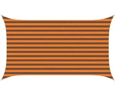 Saulės burė Oranžinė ir ruda 3,5 x 2 m