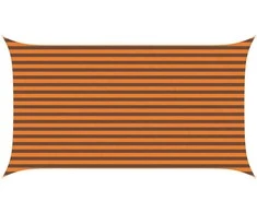 Saulės burė Oranžinė ir ruda 4,5 x 2,5 m