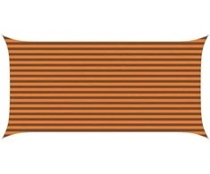 Saulės burė Oranžinė ir ruda 5 x 2,5 m
