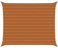 Saulės burė Oranžinė ir ruda 5 x 4 m 100% poliesteris Oksfordas