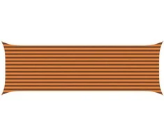 Saulės burė Oranžinė ir ruda 6 x 2 m 100% poliesteris Oksfordas