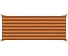 Saulės burė Oranžinė ir ruda 6 x 2,5 m