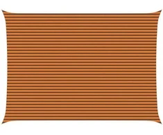 Saulės burė Oranžinė ir ruda 7 x 5 m 100% poliesteris Oksfordas