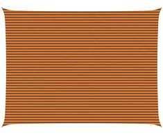 Saulės burė Oranžinė ir ruda 8 x 6 m 100% poliesteris Oksfordas