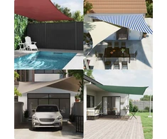Saulės burė PU danga oksfordas