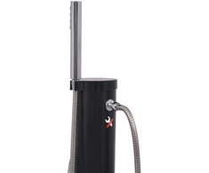 Saulės energijos dušas, 8l, PVC, plienas