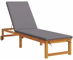 Saulės gultas 2 pcs Ruda 202 x 53 x 89 cm
