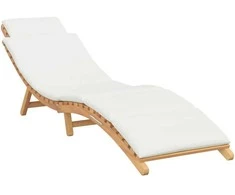 Sodo gultas Ruda 198 x 55 x 58,5 cm Kieto teka medžio