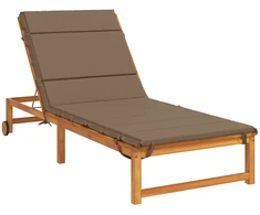 Saulės gultų pagalvė GEMERT 100% poliesteris Taupe