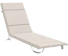 Saulės gultų pagalvė GEMERT 100% poliesteris Balta