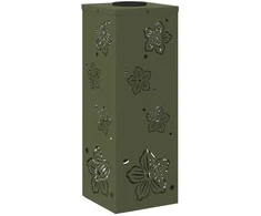 Saulės LED šaligatvio šviesa 2 pcs Šilta balta 18 x 18 x 50 cm