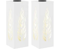 Saulės LED šaligatvio šviesa 2 pcs Balta