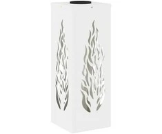 Saulės LED šaligatvio šviesa 2 vnt. Šilta balta 18 x 18 x 50 cm
