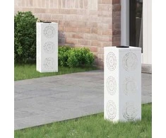 Saulės LED šaligatvio šviesa 2 pcs Balta