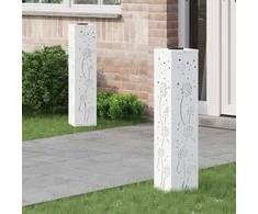 Saulės LED šaligatvio šviesa 2 pcs Balta
