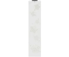 Saulės LED šaligatvio šviesa 2 pcs Šilta balta 18 x 18 x 80 cm