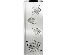 Saulės LED šaligatvio šviesa 2 pcs Šilta balta 18 x 18 x 50 cm