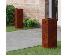 Saulės LED šaligatvio šviesa 2 pcs Rūdijanti
