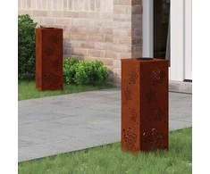 Saulės LED šaligatvio šviesa 2 pcs Rūdijanti