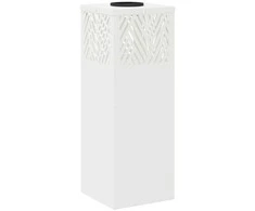 Saulės LED šaligatvio šviesa 2 pcs Šilta balta 18 x 18 x 50 cm