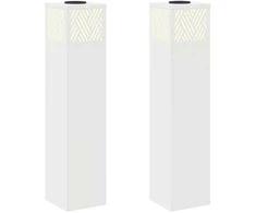 Saulės LED šaligatvio šviesa 2 pcs Balta